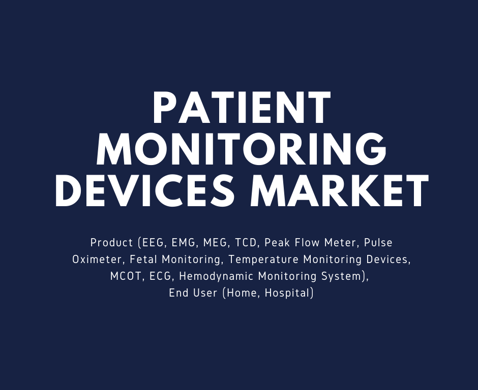 Patient Monitoring Devices Market